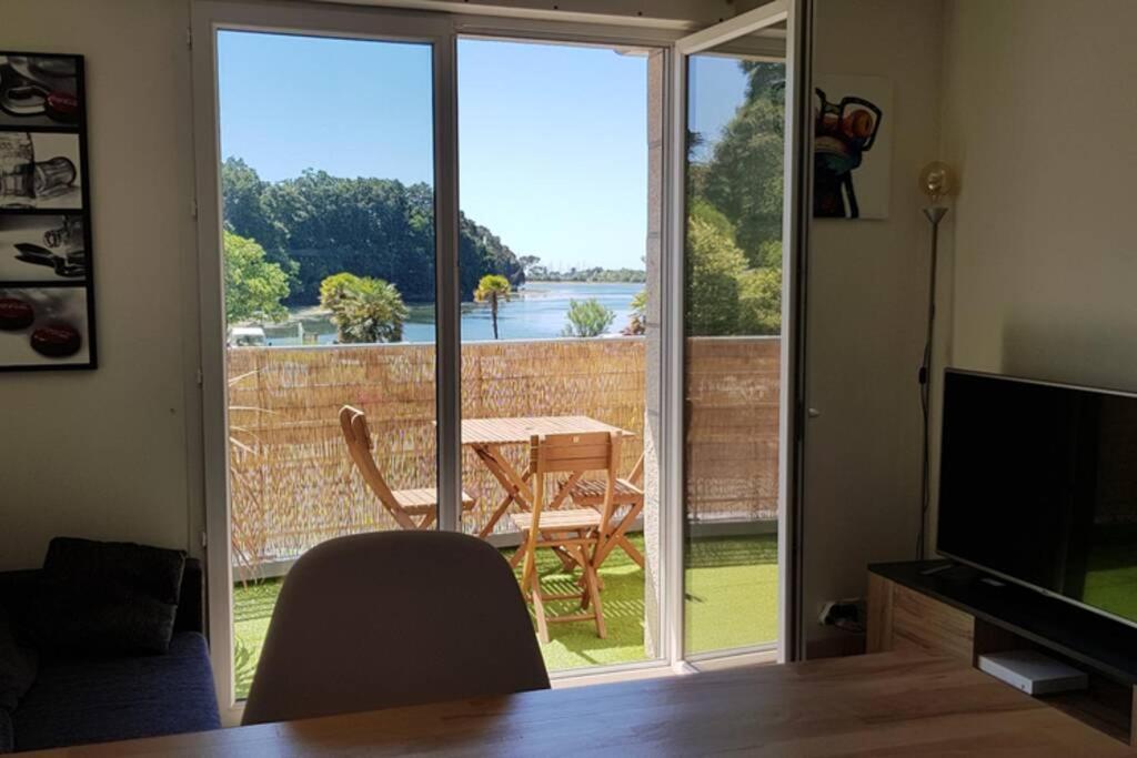 Bel Appartement La Foret-Fouesnant Vue Sur La Baie Exterior foto