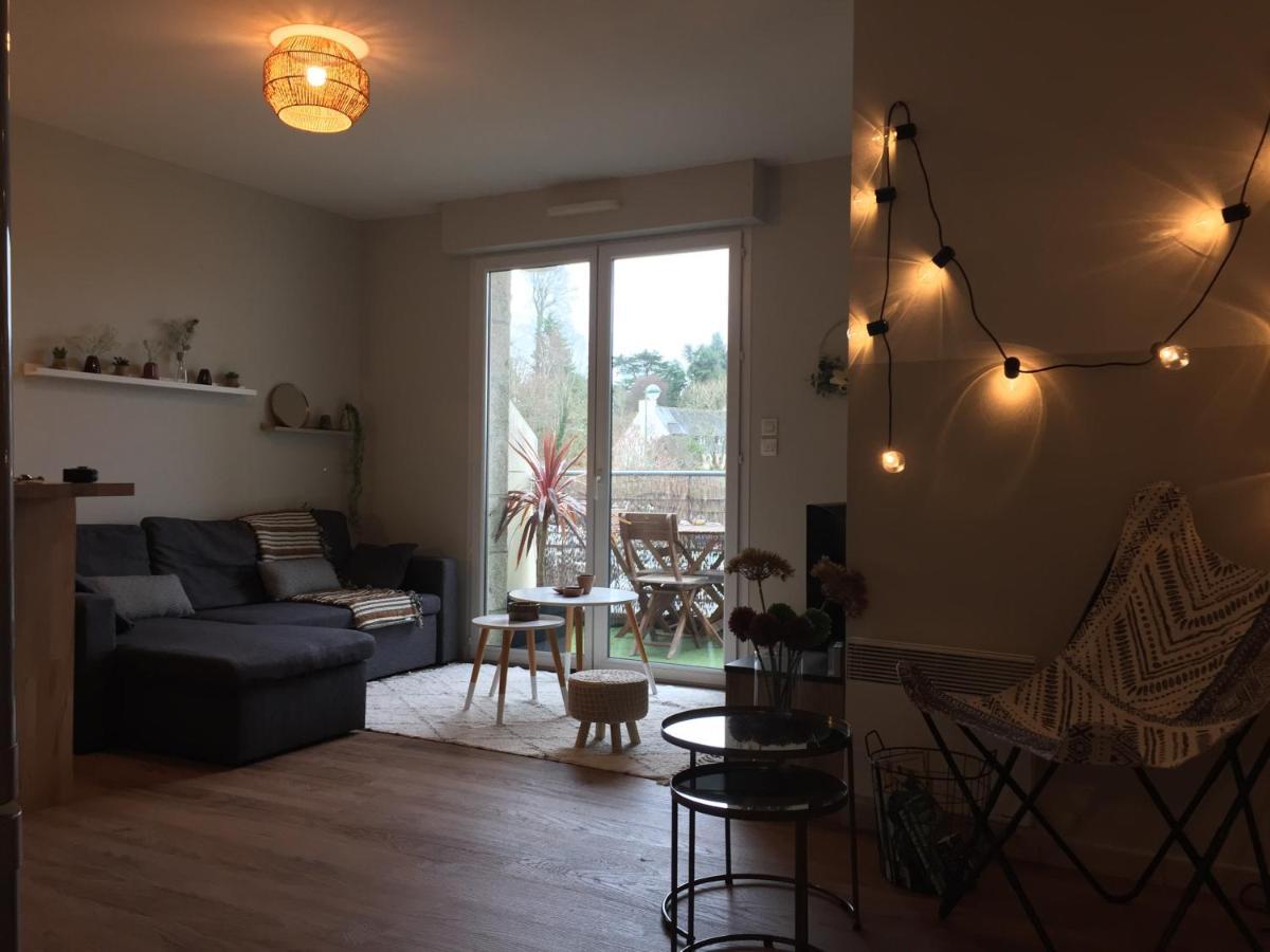 Bel Appartement La Foret-Fouesnant Vue Sur La Baie Exterior foto